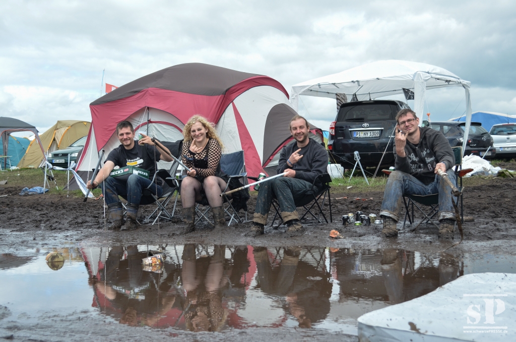 Wacken im Schlamm