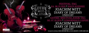 06./07.10.2018 - Gothic Meets Klassik @ Haus Auensee &amp; Gewandhaus