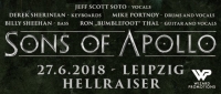 27.06.2018 - Sons of Apollo @ Hellraiser, Leipzig