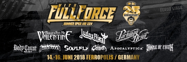 14.-16.06.2018 - XXV. WITH FULL FORCE @ Ferropolis